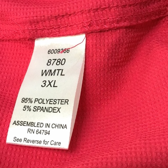 Med Couture Air Touch Watermelon Hot Pink Stretch Tie Waist  Scrub Pant 3XL NWT - Picture 11 of 12